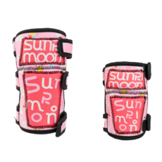 SWAGKID潮孩運動用品 森瑞夢sunrimoon 開放式護具 滑步車護具 兒童護具, 粉色, 1個
