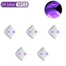 뚫어뻥 스마트 욕실용 리그 USB UV 세균 가정용 살해 호텔 화장실 충전식 램프 소독제, UV Lamp-5PCS
