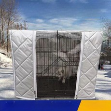 방수덮개 누빔 밀폐형 레인커버 보호 방수포 커버 카바 표준 실버, 두꺼운 보온 실버그레이 투명커튼 케 미, 두꺼운 보온 48X34X35 맞춤 제작 지원