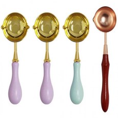 포장 봉투 아트 실링 왁스 스푼, 1개, 기본