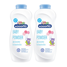태국 코도모 베이비 파우더 thai kodomo powder 350g, 2개, Extra Mild