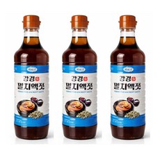 맛더한 강경 멸치액젓, 3개, 860ml