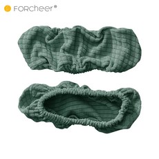 FORCHEER 자카드 사무용 의자 팔걸이 커버 2개, Army Green