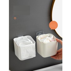 심플한 미니 휴지통 사무실 책상 위 소형 쓰레기통, 9. 티슈케이스라지함스몰함