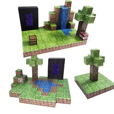 오늘출발내일도착 300개자석블럭20캐릭터 마인크래프트의 게임의 현실판, 1개