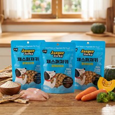 아침애 강아지 칭찬용 노즈워크 제스퍼져키, 3개, 150g, 혼합맛(황태/야채)