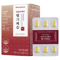 광동 365케어 밀크씨슬, 30정, 1개
