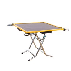 Buyjm 愛帕折疊收納麻將桌/三用桌 W-FH-TA015 折疊方便 附飲料杯架 多功能用途, 桌子+橡木牌尺+綠色絨布桌墊