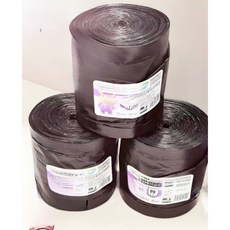 가정용 쓰레기봉투 PE소재 대형 평구형 기숙사 다용도 1_두꺼운백팩블랙20롤340개 두꺼운 컬러 백팩 12롤, 1000ml, 204개