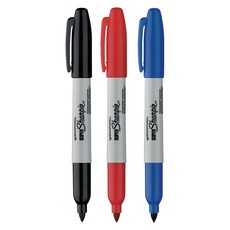 센포드 샤피슈퍼 유성펜 1mm, 청색