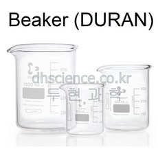 두현과학 독일 비이커 PYREX Standard DURAN Beaker 프리미엄 표준형 파이렉스 듀란 비이커, 1개, 400ml