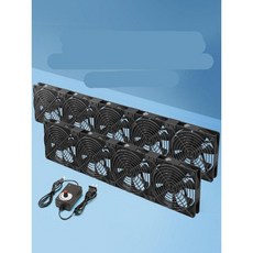 클릭스지스 쿨링 열교환기 워터 라디에이터 컴퓨터 블랙 팬 알루미늄 포함 쿨링팬 쿨러 케이스, 9cm 자기부상 팬(속도제어)