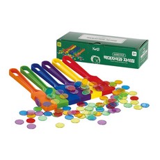 [아페페] 자석막대 칩 세트 과학놀이 원리교육 유아교구 호기심발달 창의력발달 KR7778 과학탐구 자석교구