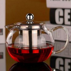 [로하티] 티앤미 내열유리 차포트(800ml), 1개, 800ml, 투명