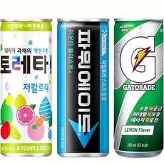 마셔몰 이온음료 세트 게토레이 토레타 파워에이드 3가지맛, 240ml