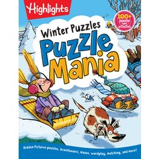 (영문도서) Winter Puzzles Paperback, Highlights Press, English, 9781629792668