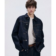 IL CORSO 아카이브 타입1 인디고 데님 자켓 다크 네이비 IEJU6E401N3 482230