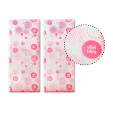 ViVibaby 純棉紗布澡巾 嬰兒兒童透氣吸水親膚浴巾 台灣製造 (2入組), 粉色