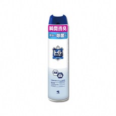 日本 Kobayashi 小林製藥 如廁後 衛浴 馬桶 強效瞬間 消臭噴霧 280ml/罐 廁所除臭劑 浴廁芳香劑, 1個, 無香味藍標