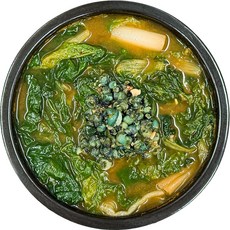 시원하고 푸짐한 충청도식 우거지 다슬기 해장탕, 2개, 500g