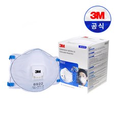 쓰리엠 안면부 여과식 방진마스크, 10개, 혼합색상