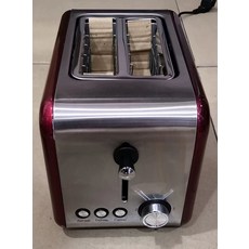 4구 토스트기 펜션 토스터기 상업용, 2단 도시락 오븐, 기본 색상