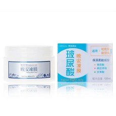 思高 玻尿酸保濕潤澤型晚安凍膜120ml, 1個