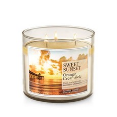 Bath & Body Works 香氛蠟燭 Sweet Sunset Orange Creamsicle, 1個