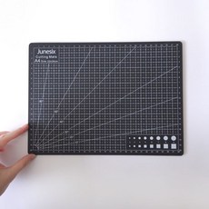 A4 양면 커팅 데스크매트 블랙 데스크, 본상품