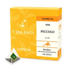 루피시아 9202 루이보스 피콜로 PICCOLO 티백 논카페인, 2.5g, 1개, 5개입