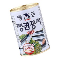 펭귄 꽁치 통조림 400g 캔, 1개