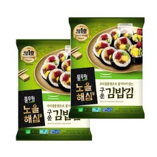 풀무원 노을해심 김밥김 20매 40g 2개