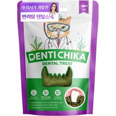 닥터페트라 덴티치카 덴탈트릿 고양이 치석 입냄새 제거 이빨과자, 1개, 70g, 참치맛