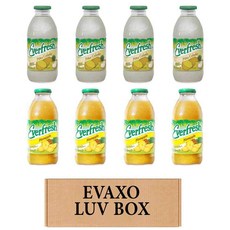 러브 박스- 에버프레쉬 주스 16온스 8팩 에버프레쉬 피나 Luv Box: Variety Fruit Juices Pina Colada & Pineapple. 16 oz. Pac, 473ml