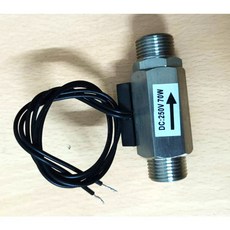 3分外牙 不鏽鋼材質 水流開關 流量開關, 1個