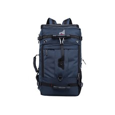 KAKA 三用登山包 多功能耐磨防水人體工學設計, 卡卡-2070三用登山包-藍色
