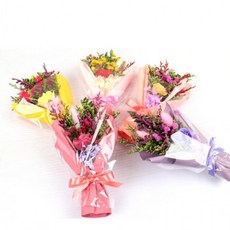 생화 꽃다발 미니 비누 생일 선물 축하 랜덤, 단품, 상세페이지 참조, 1개