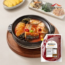 고추명가 생선조림 소스 2kg 식당업소용 고등어 갈치 코다리 찜 명태 황태 양념장, 1개