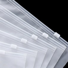 반투명 화이트 슬라이딩 지퍼백 7호(40x50cm), 1개, 1개입