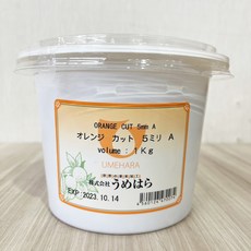 日本梅原 糖漬橘皮丁 200g/1kg, 1個