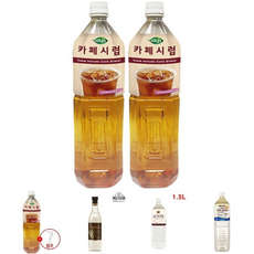 희창 카페시럽 /시럽/카페/슈가/설탕/스위트/라떼/커피/까페/재료/가정용/대용량/베이스/다용도, 2개, 1.5L