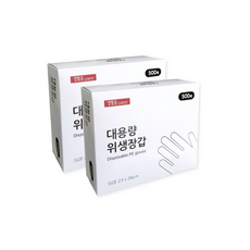 생활을그리다 대용량 위생장갑, 200개입, 5개