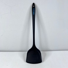 CiaoYa 加長39公分 不沾鍋專用 耐熱矽膠鍋鏟, 1個, 黑色