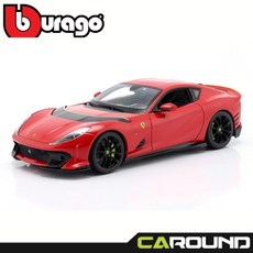 브라고 1 : 18 페라리 812 컴페티치오네 다이캐스트, 레드, 1개