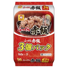 Maruchan 軟糯紅豆麻糬飯 3入, 1個, 480g