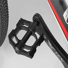 평페달 미끄럼방지 알루미늄 자전거 안전한 경량 논슬립 바이크 패달 21898EA 1(PC)