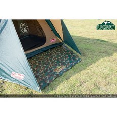 LOWDEN VIP 270X350 六角夾層網布防潮地墊, SP大地色