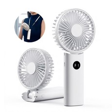 3in1올인원 쿨러 루미마인 저소음 휴대용 선풍기, 화이트, LM-101 화이트, LM-101