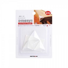모서리쿠션 모서리보호대(삼각/투명) 9866, 본상품, 상품선택