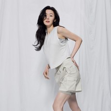안다르 ANDAR 소프트 모달 슬리브리스 커버업